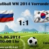 WM Ergebnisse & Tabelle WM 2014 vom 17.06. Gruppe H & A